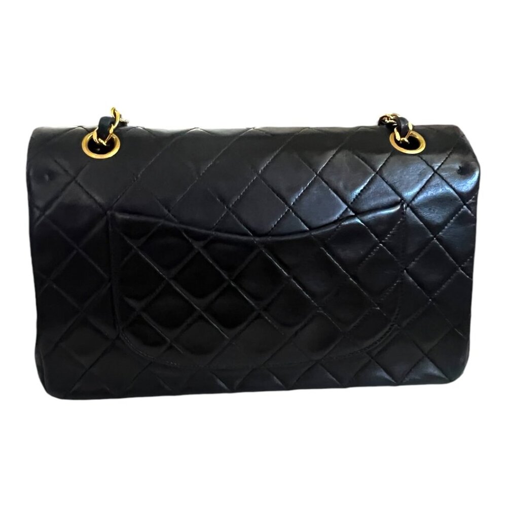 Chanel Vintage Classic Flap Black Lambskin Leather - Picture 10 of 15